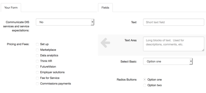 Business Process Form Designer