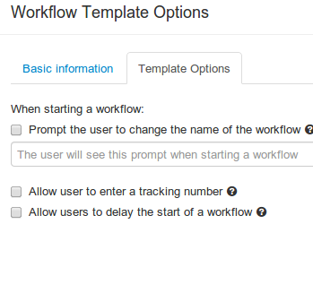 Centralized workflow information at a glance